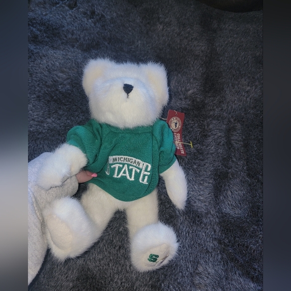 NWT Boyds Bears Collegiate Teddy Bear Michigan State - Picture 1 of 5